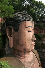 Image showing Grand Buddha statue in Leshan, China