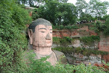 Image showing Grand Buddha statue in Leshan, China