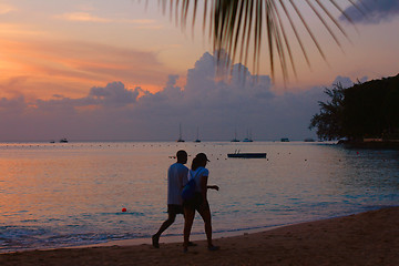 Image showing Tropical Sundown