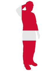 Image showing Danish Salute