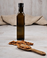 Image showing Almond oil