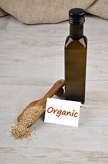 Image showing Sesame oil