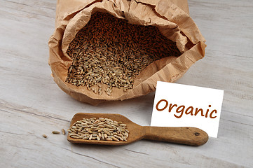 Image showing Grain in bag