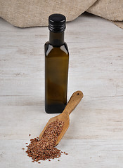 Image showing Linseed oil