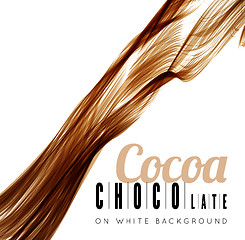 Image showing Chocolate splash