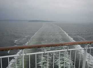 Image showing Oslo-Copenhagen by boat