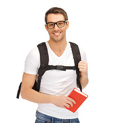 Image showing travelling student