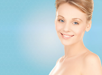 Image showing beautiful young woman face