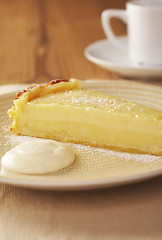 Image showing lime tart