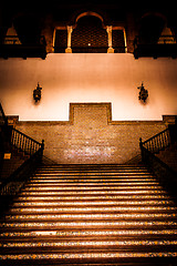 Image showing Spanish Renaissance Revival Staircase