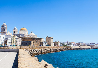 Image showing Sunny day in Cadiz - Spain
