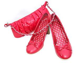 Image showing Red shoes
