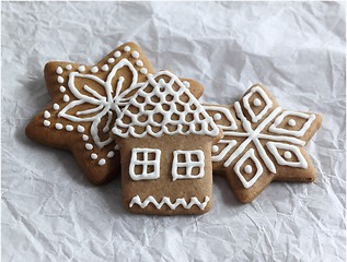 Image showing Gingerbread cookies.