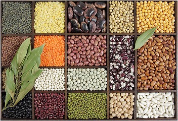 Image showing Beans, peas, lentils.