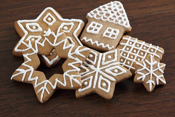 Image showing Gingerbread cookies.