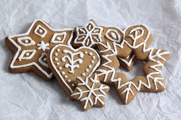 Image showing Gingerbread cookies.