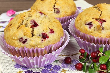 Image showing Homemade muffins