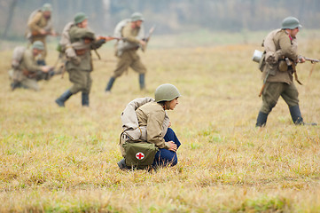 Image showing Sister of medicine squad. Guardian angel