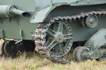 Image showing Back side of the tank