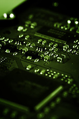 Image showing Electronic circuit board