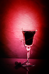 Image showing Red wine