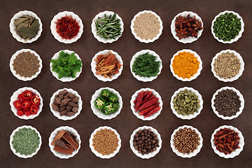 Image showing Herb and Spice Collection