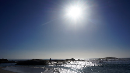 Image showing Camps Bay Beach