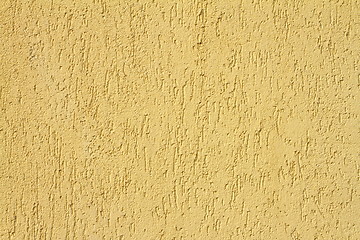 Image showing yellow real plaster texture