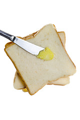 Image showing Bread and butter

