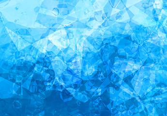 Image showing Abstract blue background