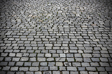 Image showing Texture paved road