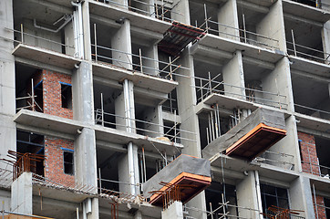 Image showing General view of construction site