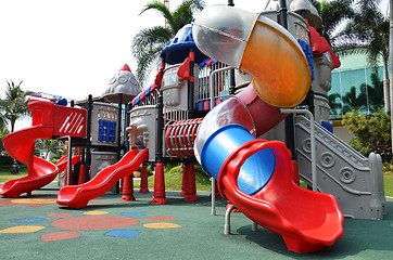 Image showing Colorful playground