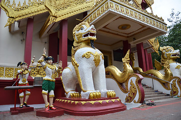 Image showing Maha Sasana Ramsi Burmese Buddhist Temple in Singapore