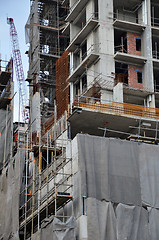 Image showing General view of construction site