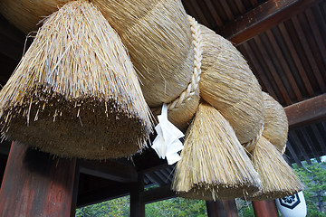 Image showing The Gold Rope Of Izumo Shrine in Izuma 