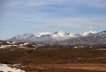 Image showing Norwegian mountains