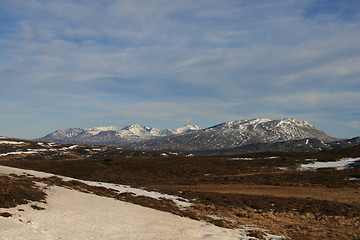 Image showing Norwegian mountains