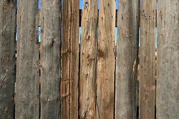 Image showing Old fence