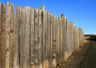 Image showing Old fence