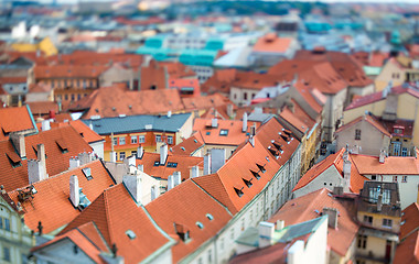 Image showing Prague - Tilt shift lens.