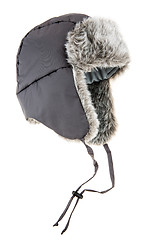 Image showing Warm fur cap