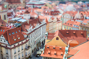 Image showing Prague - Tilt shift lens.