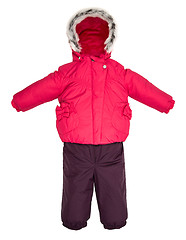 Image showing Childrens snowsuit Coat