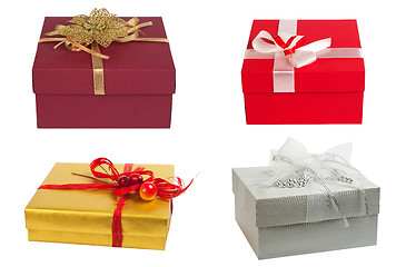 Image showing Gift box. Set.