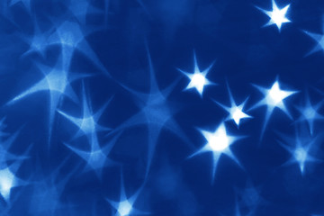 Image showing Holiday background with stars