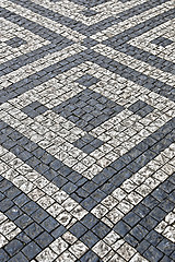 Image showing Paving stones with pattern 