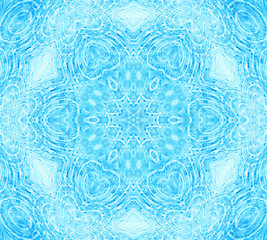 Image showing Blue abstract background