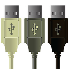 Image showing USB cables