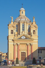 Image showing Church of San Bernardino meaning St Bernardine in Chieri